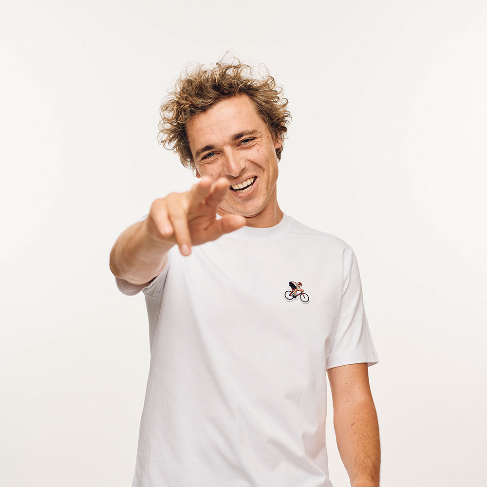Bike Climber T-Shirt in Weiß