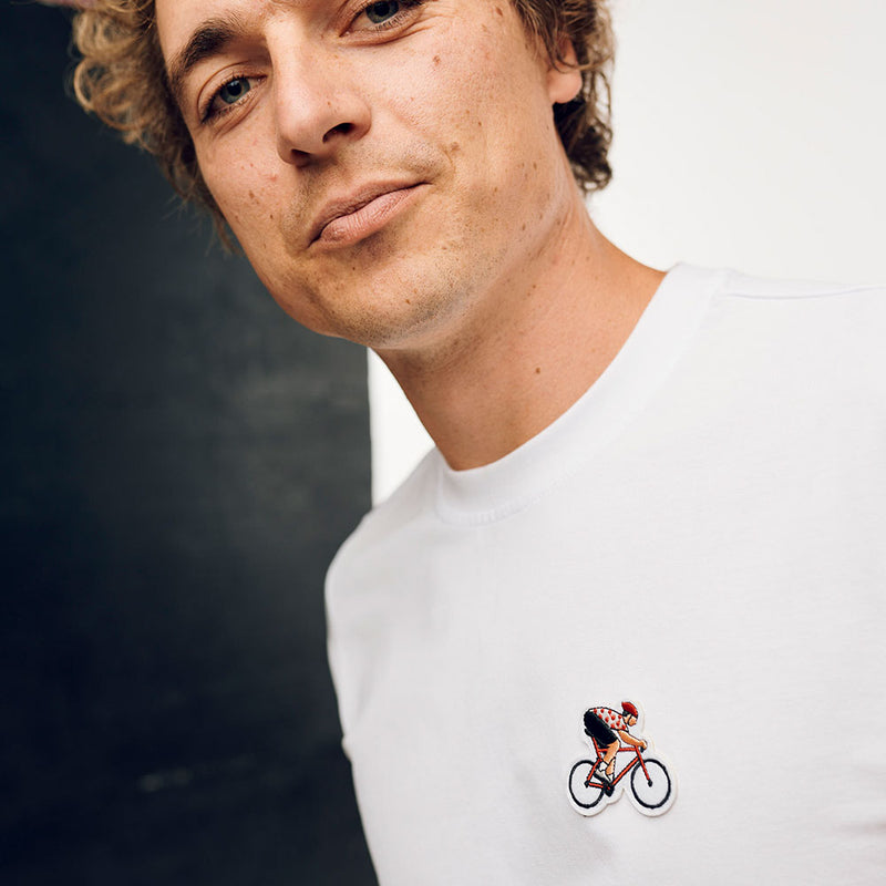 Bike Climber T-shirt in white