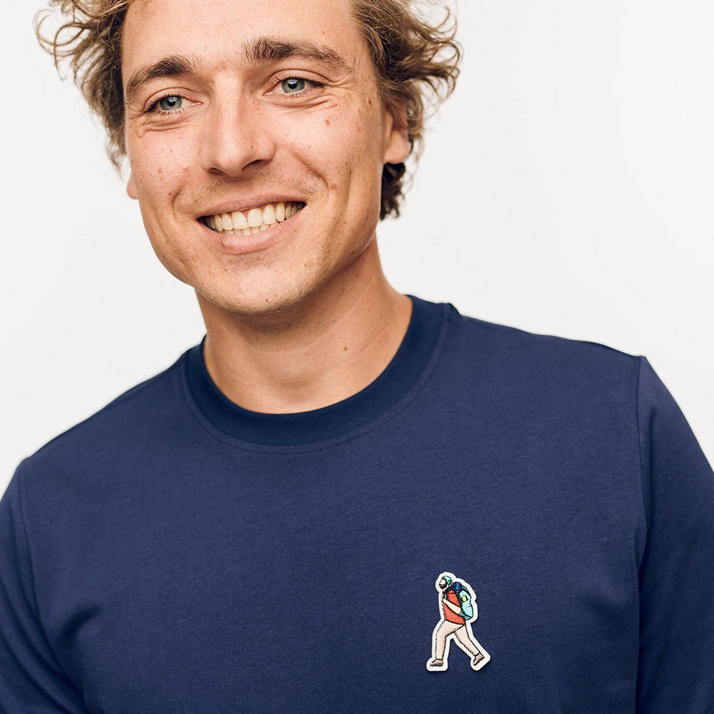 Hike Hero T-Shirt in Marineblau