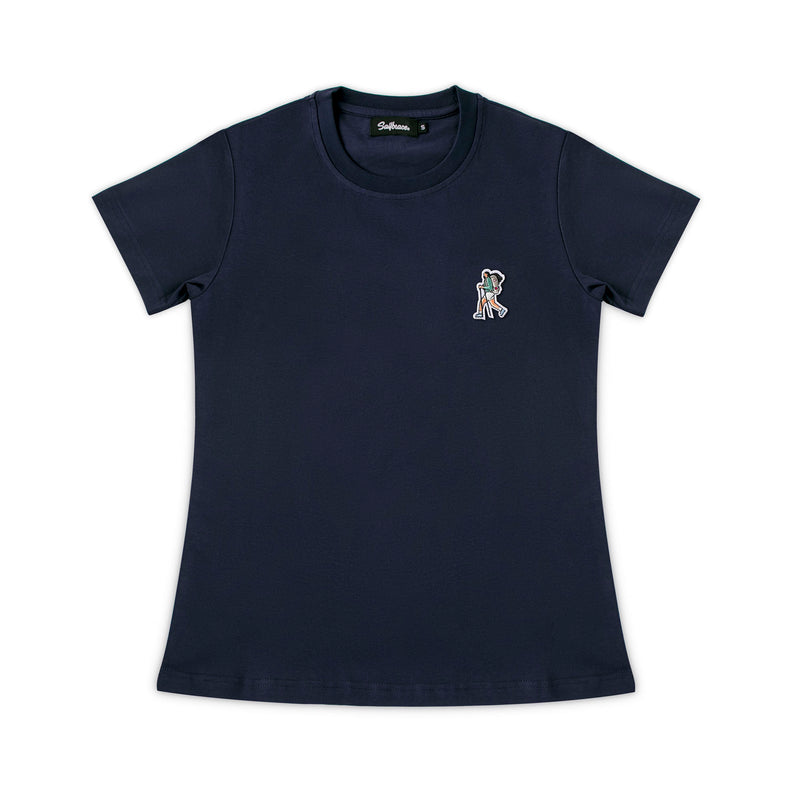 Hike Queen T-shirt in navy