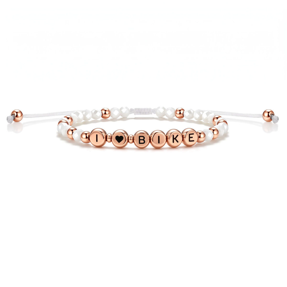 I ❤️ BIKE ID Bracelet