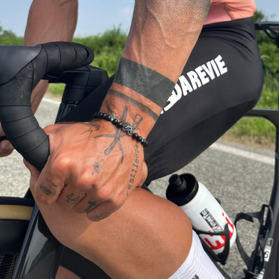 Mint Bike Beaded  Armband