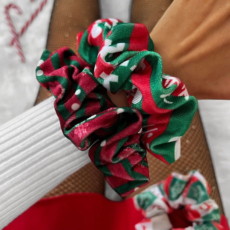 Christmas scrunchies