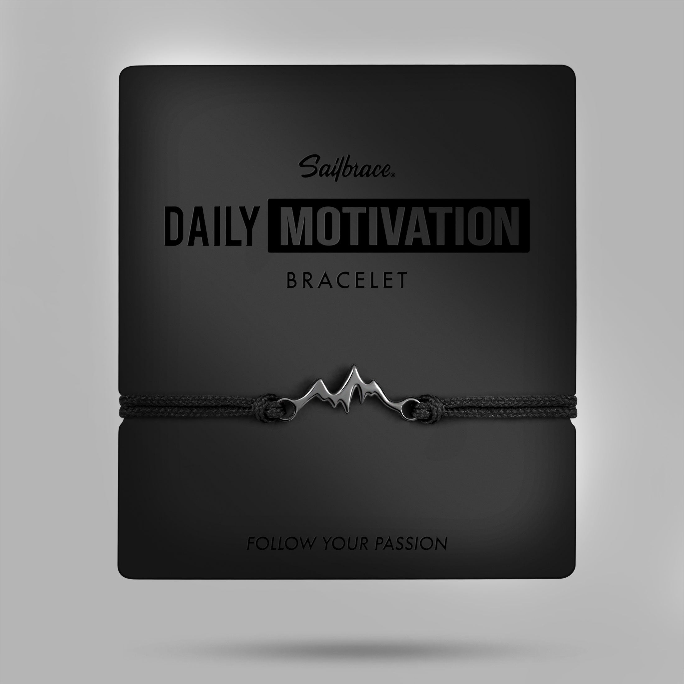 All Black Mountain Bracelet