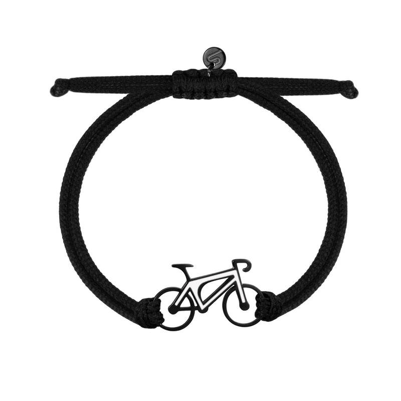 Monochrome Road Bike Bracelet
