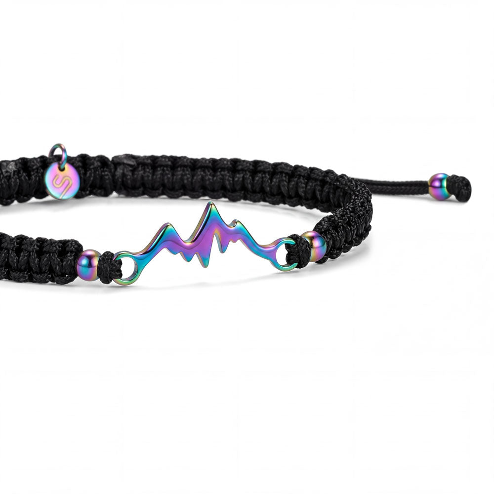 Universe Mountain Braided Bracelet