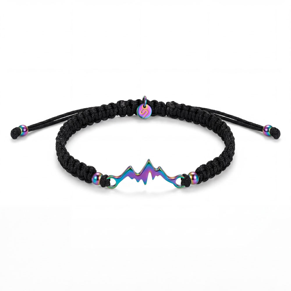 Universe Mountain Braided Bracciale