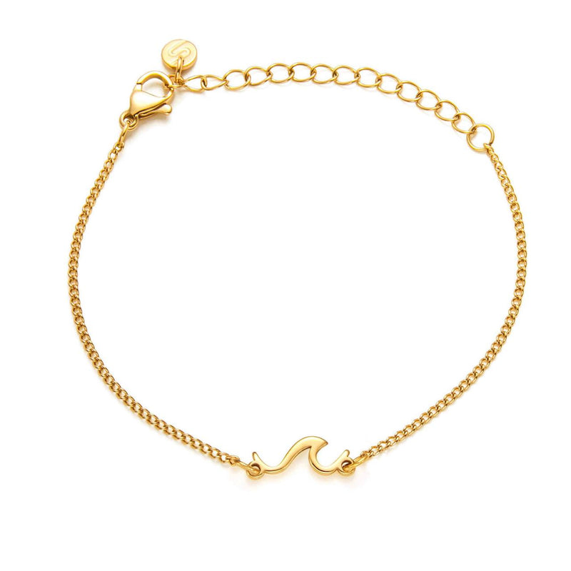 Paradise Wave Chain Bracelet