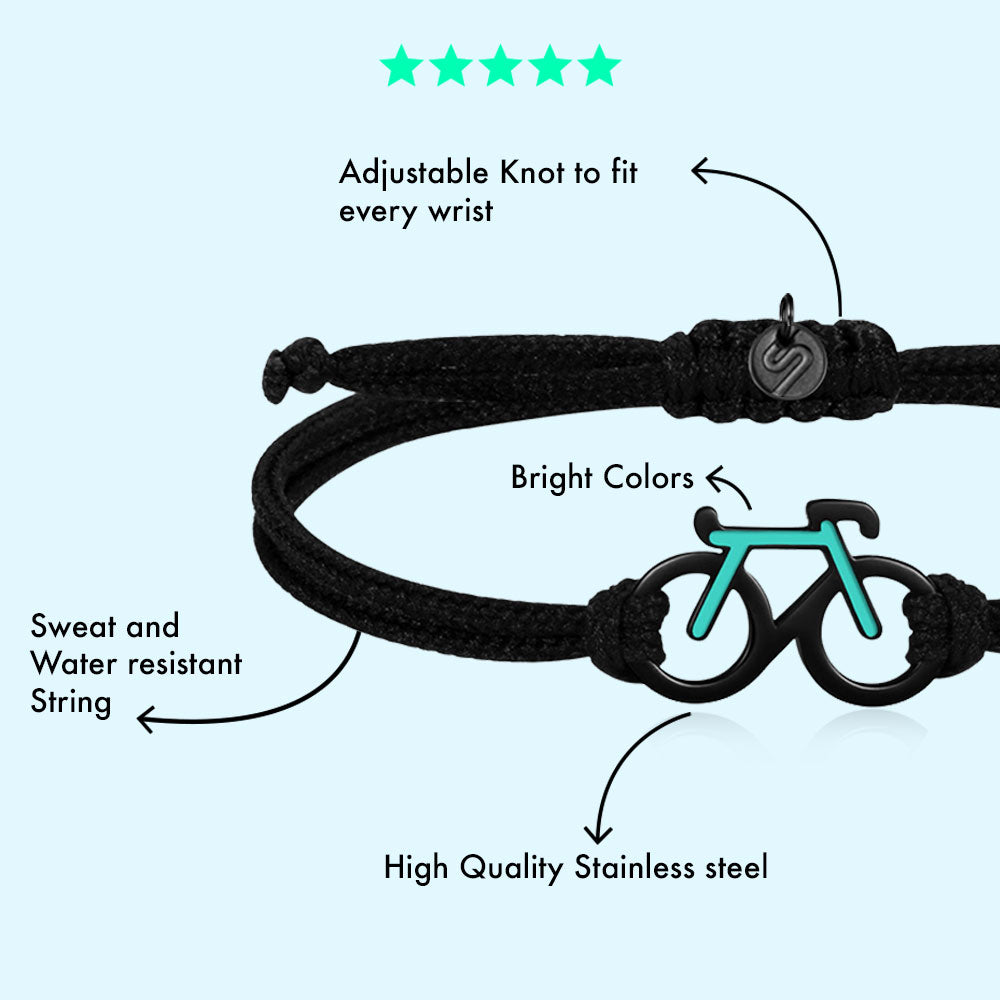 Minz-Fahrrad-Armband