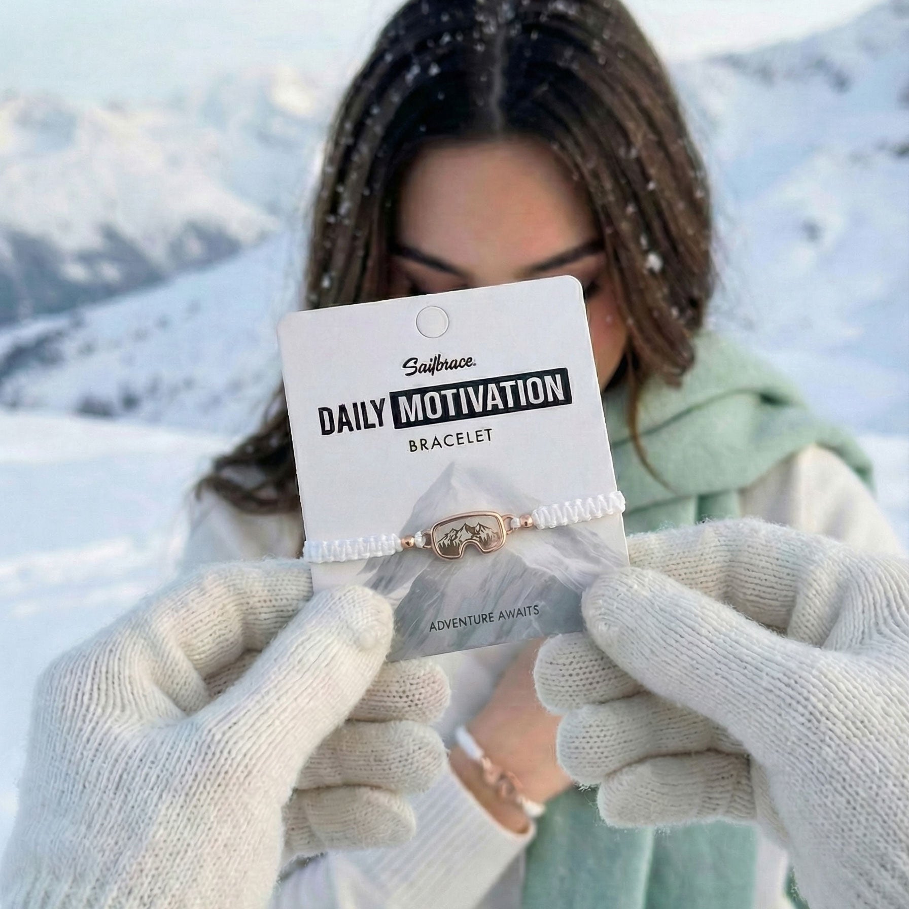 Rose Adventure Snow Goggle Braided zapestnica