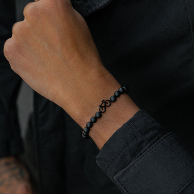 Pulsera Black Bike Beaded