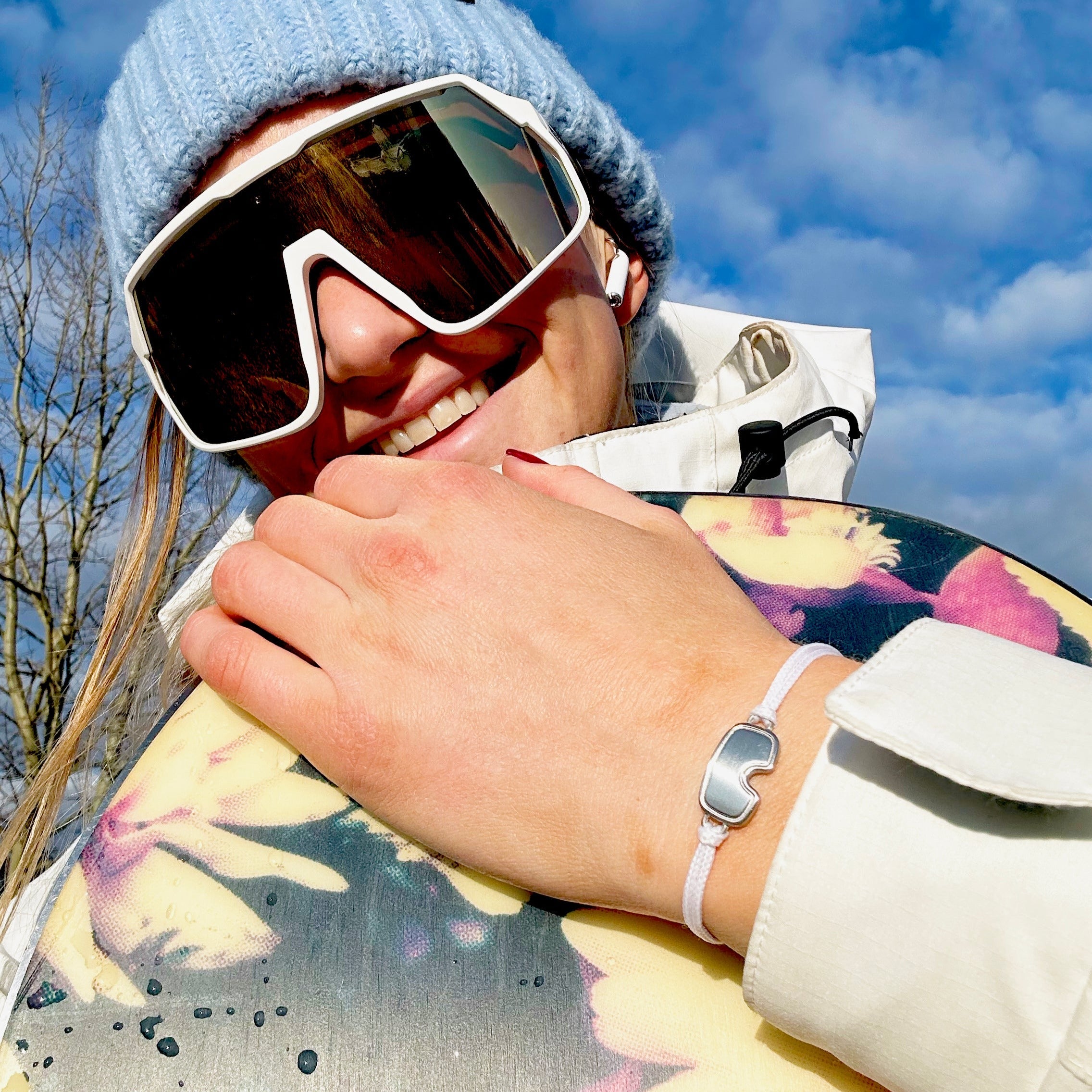 Gletscher Schnee Armband