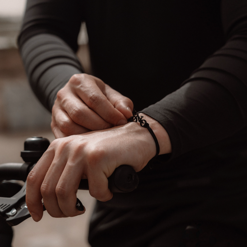 Bracciale Black Road Bike