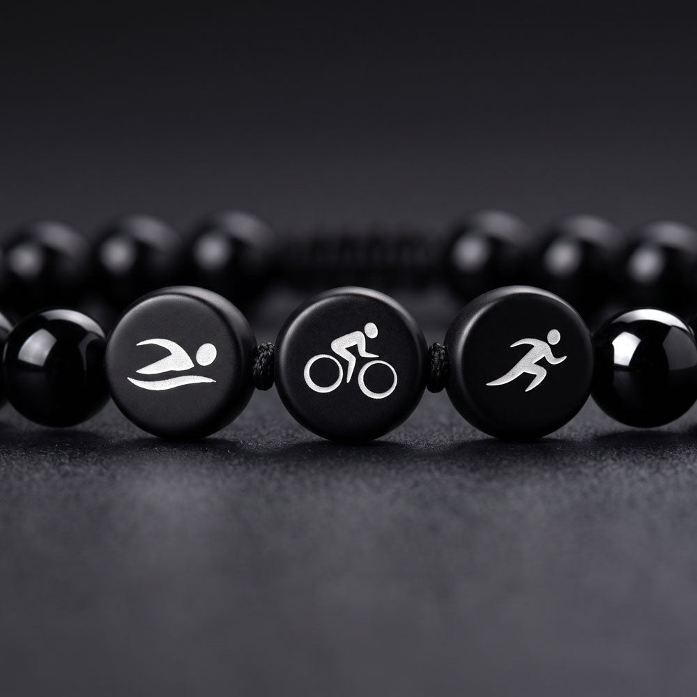 Triathlon Black ID zapestnica