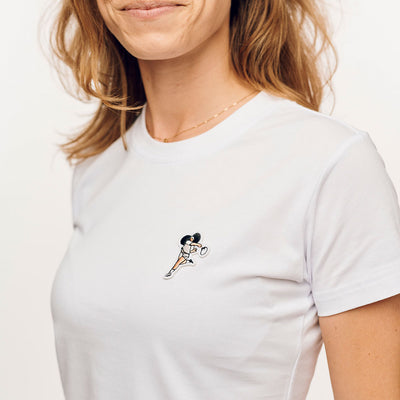 Tennis Beauty T-shirt in white