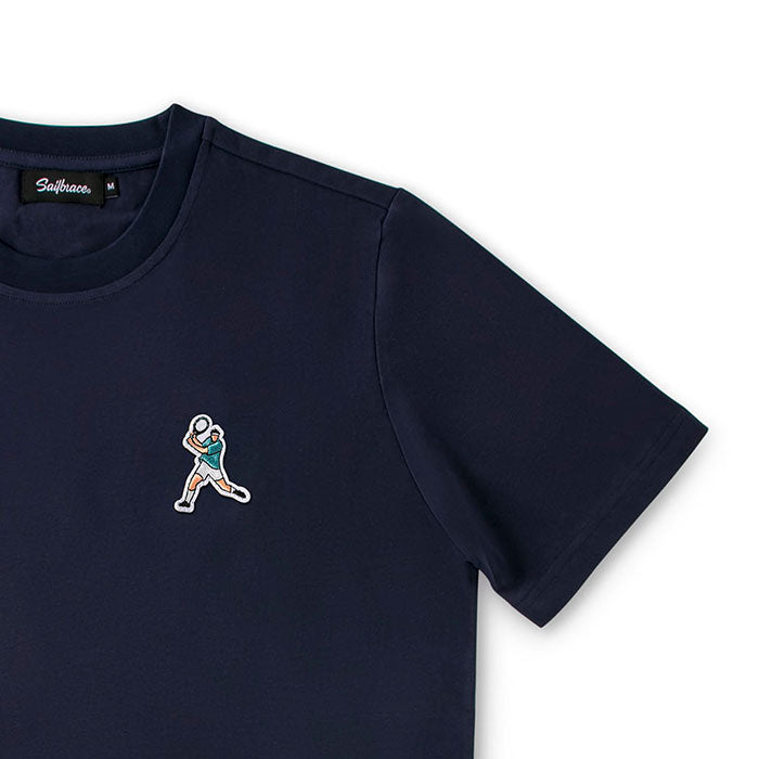 Tennis Master T-shirt in navy