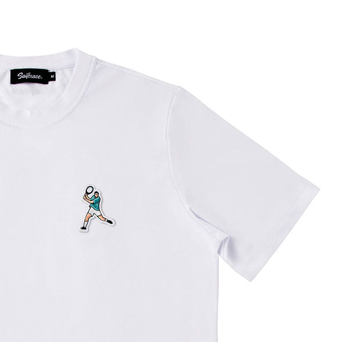 Tennis Master T-shirt in white