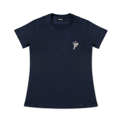 Tennis Beauty T-shirt in navy