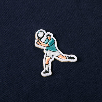 Tennis Master T-shirt in navy