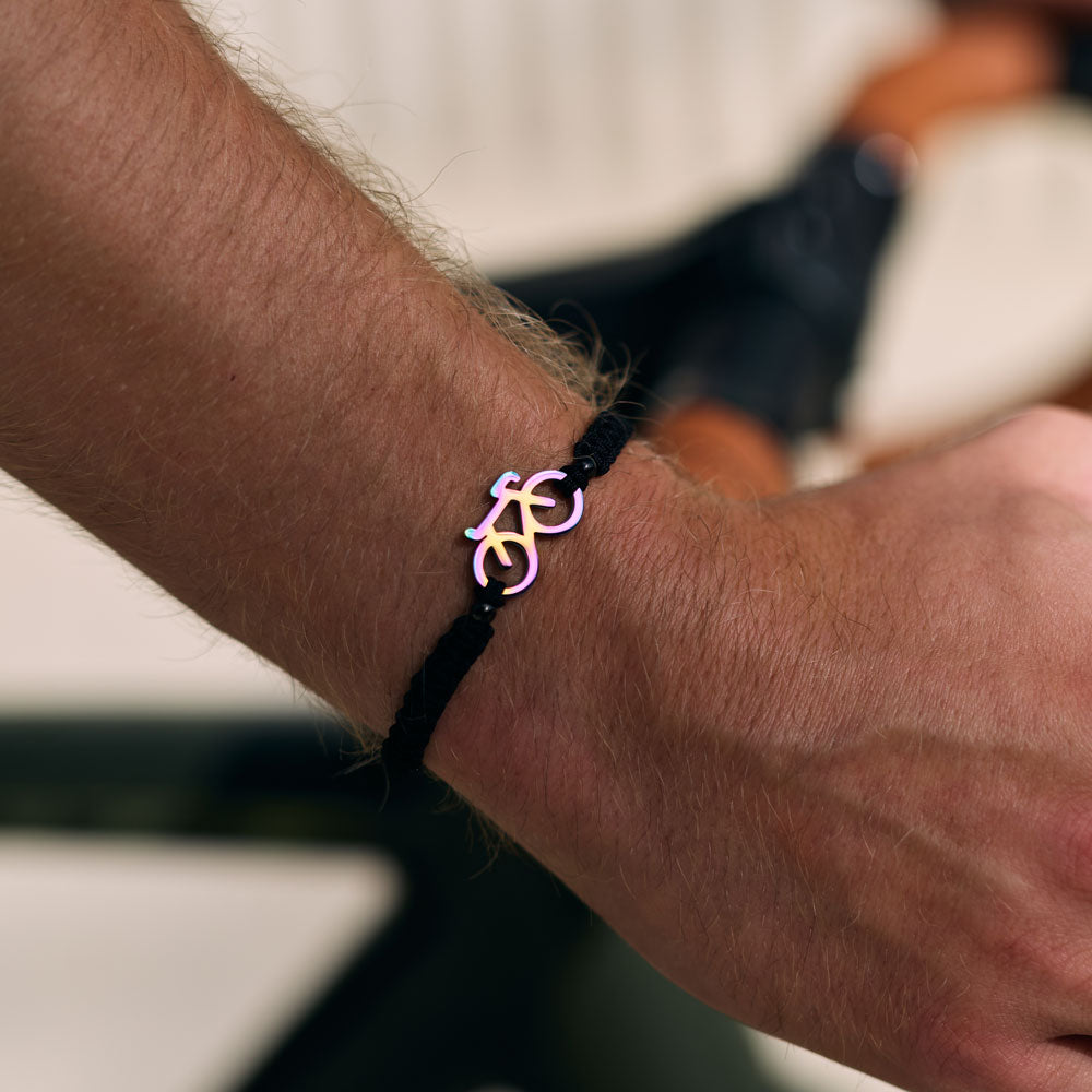Universe Bike Braided Bracelet