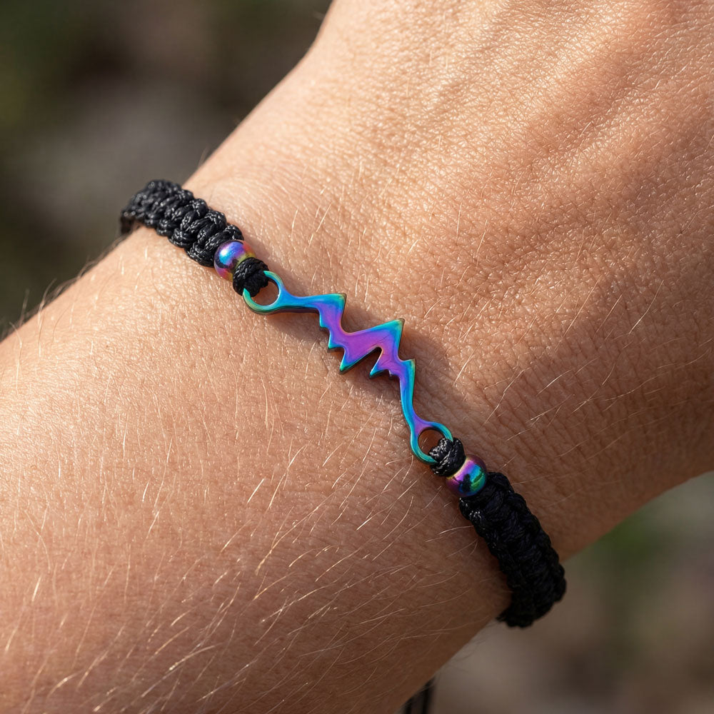 Universe Mountain Braided Bracelet