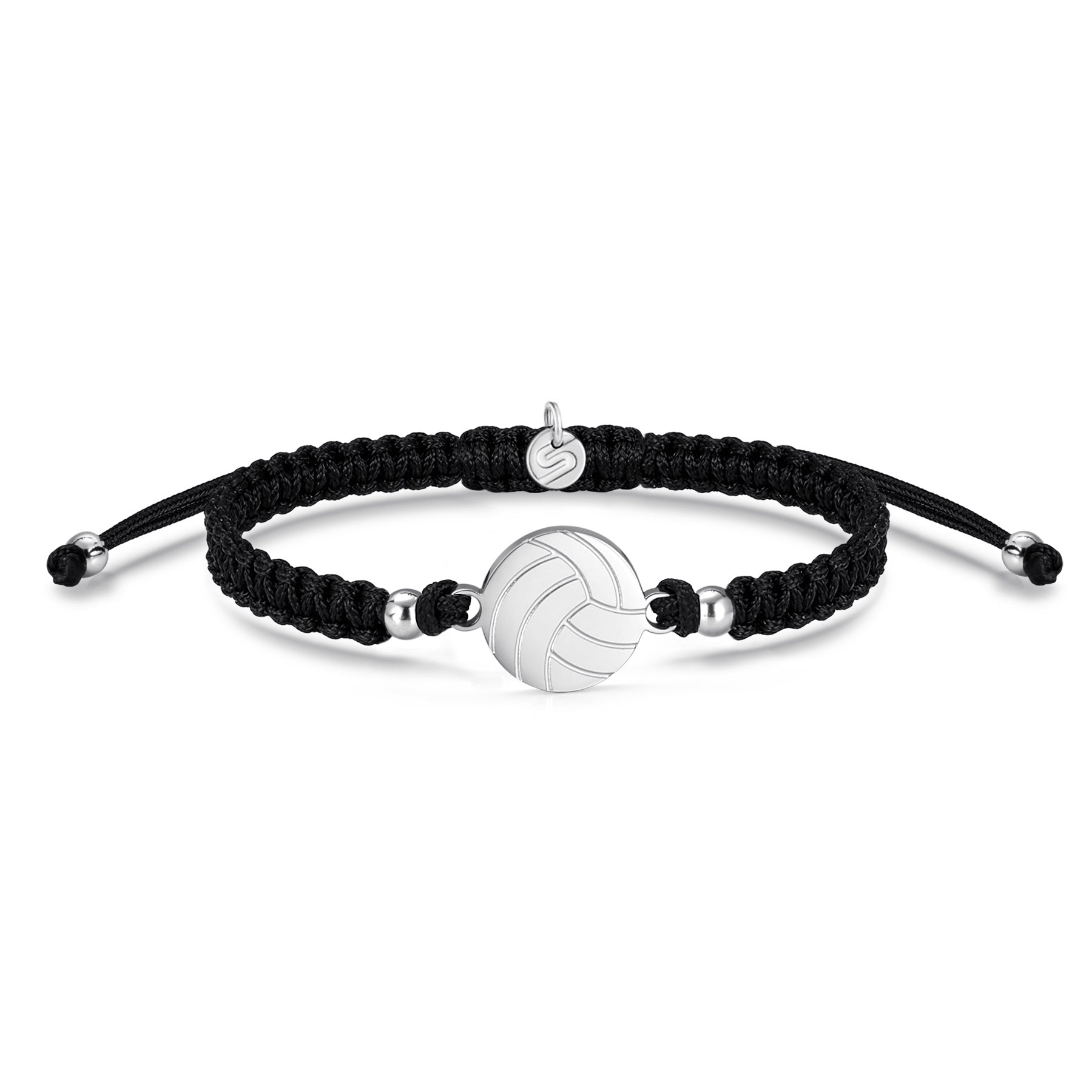 Block Volleyball Braided Bracelet