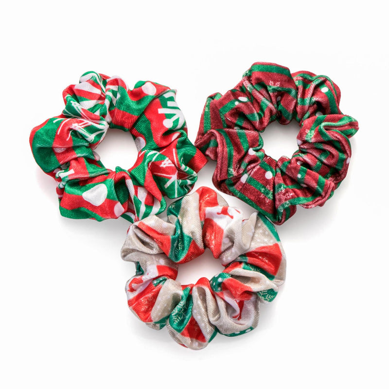 Christmas scrunchies
