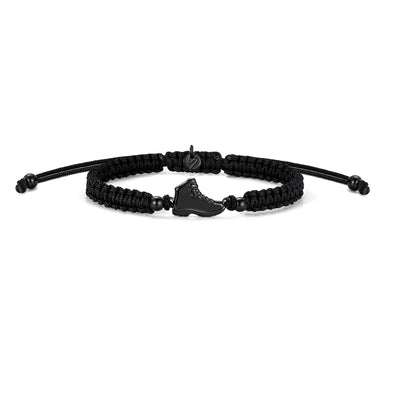 Night Black Explorer Braided Bracelet