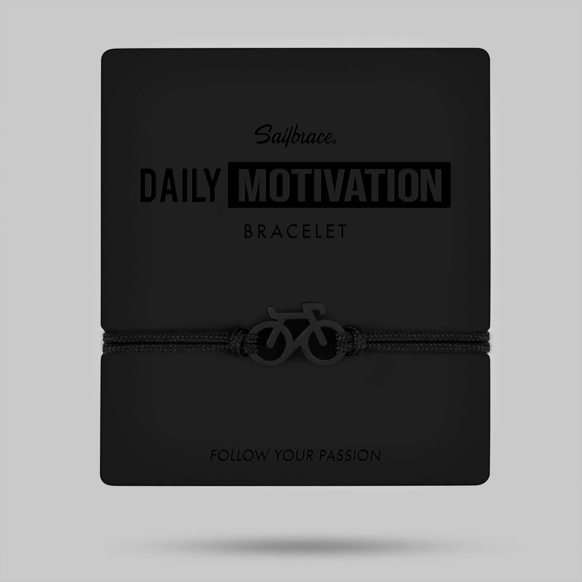 Pulsera de bicicleta totalmente negra