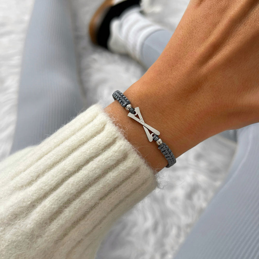 Chamonix Ski Braided Bracelet