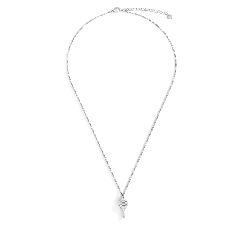 Silver Padel Necklace