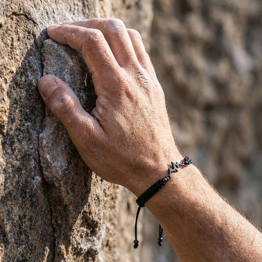Black Mountain Braided Bracelet