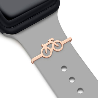 Rose Gold Bike charm + Band