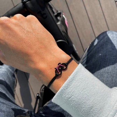 Rose Bike Bracelet