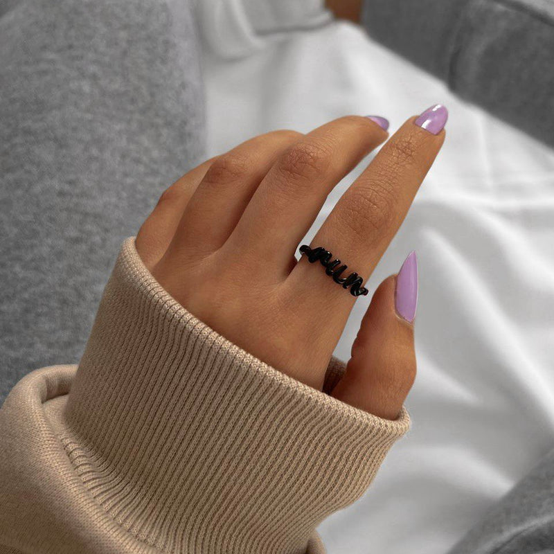 Black Run Ring