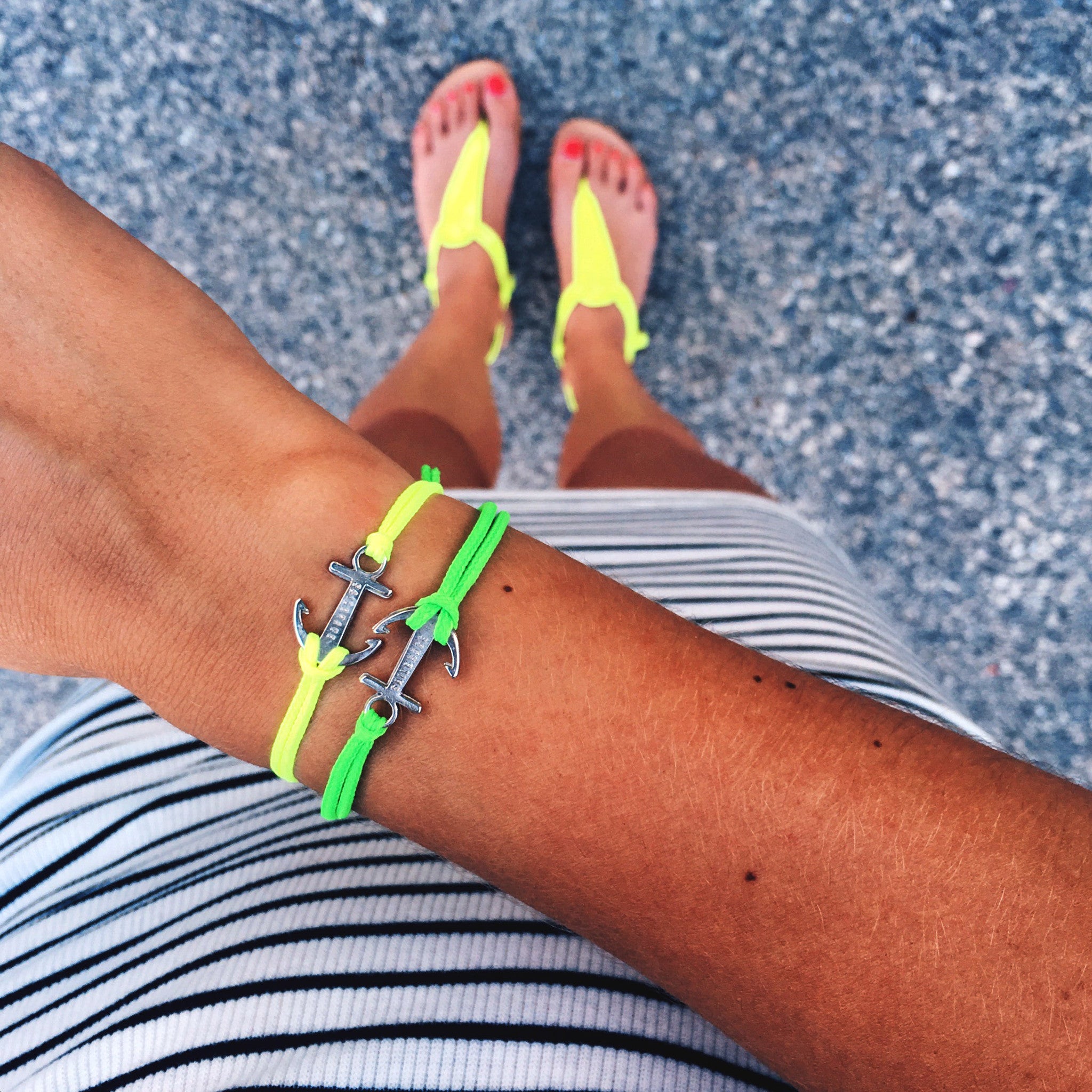 Sunshine Anchor Bracelet