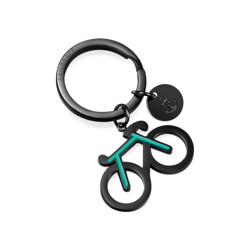 Mint Bike Keychain