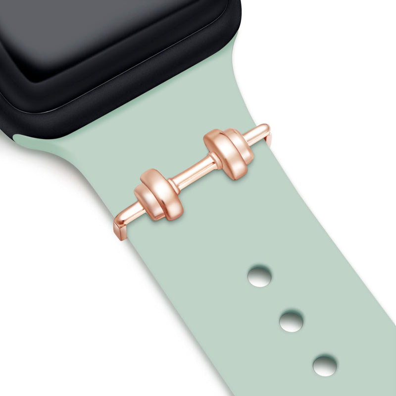 Rose Gold Gym charm + Band