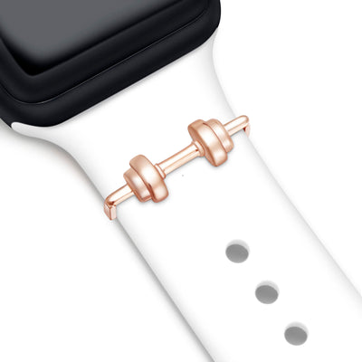 Rose Gold Gym charm + Band