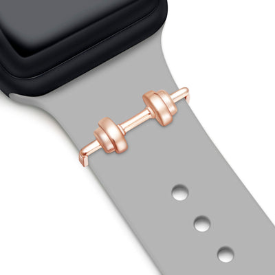 Rose Gold Gym charm + Band