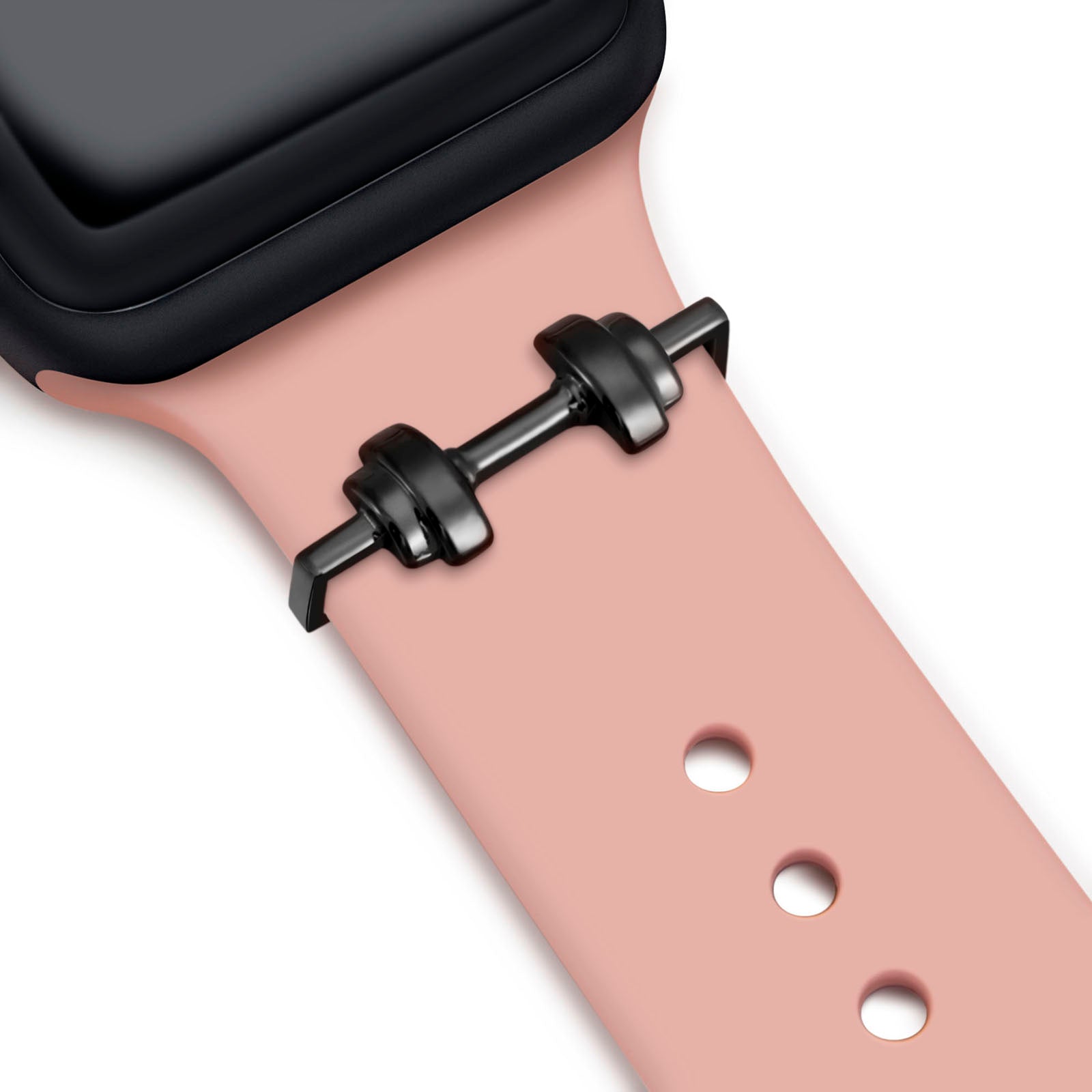 Schwarzer Fitnessstudio-Anhänger + Band