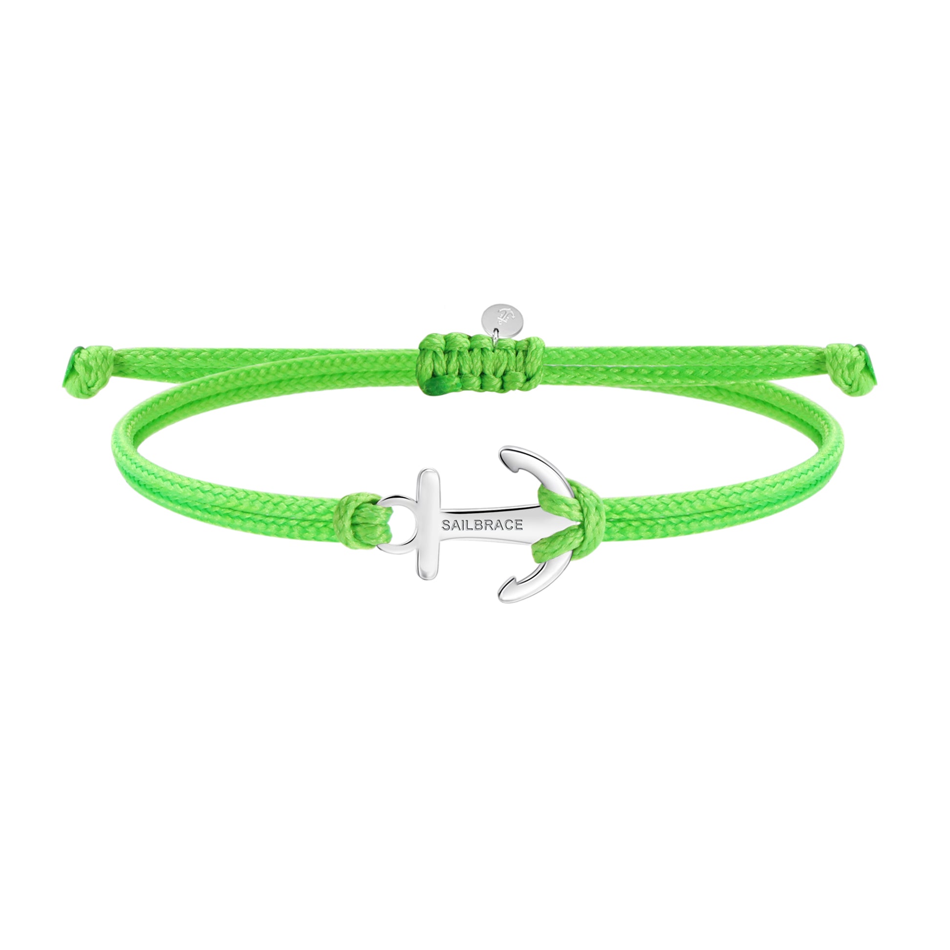 Limetten Neon Anker Armband