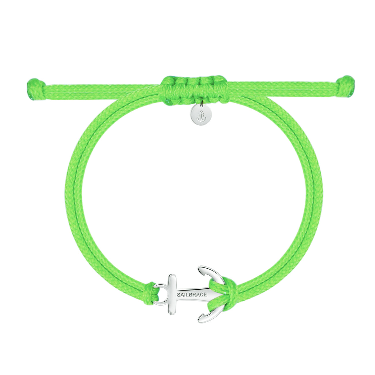 Limetten Neon Anker Armband