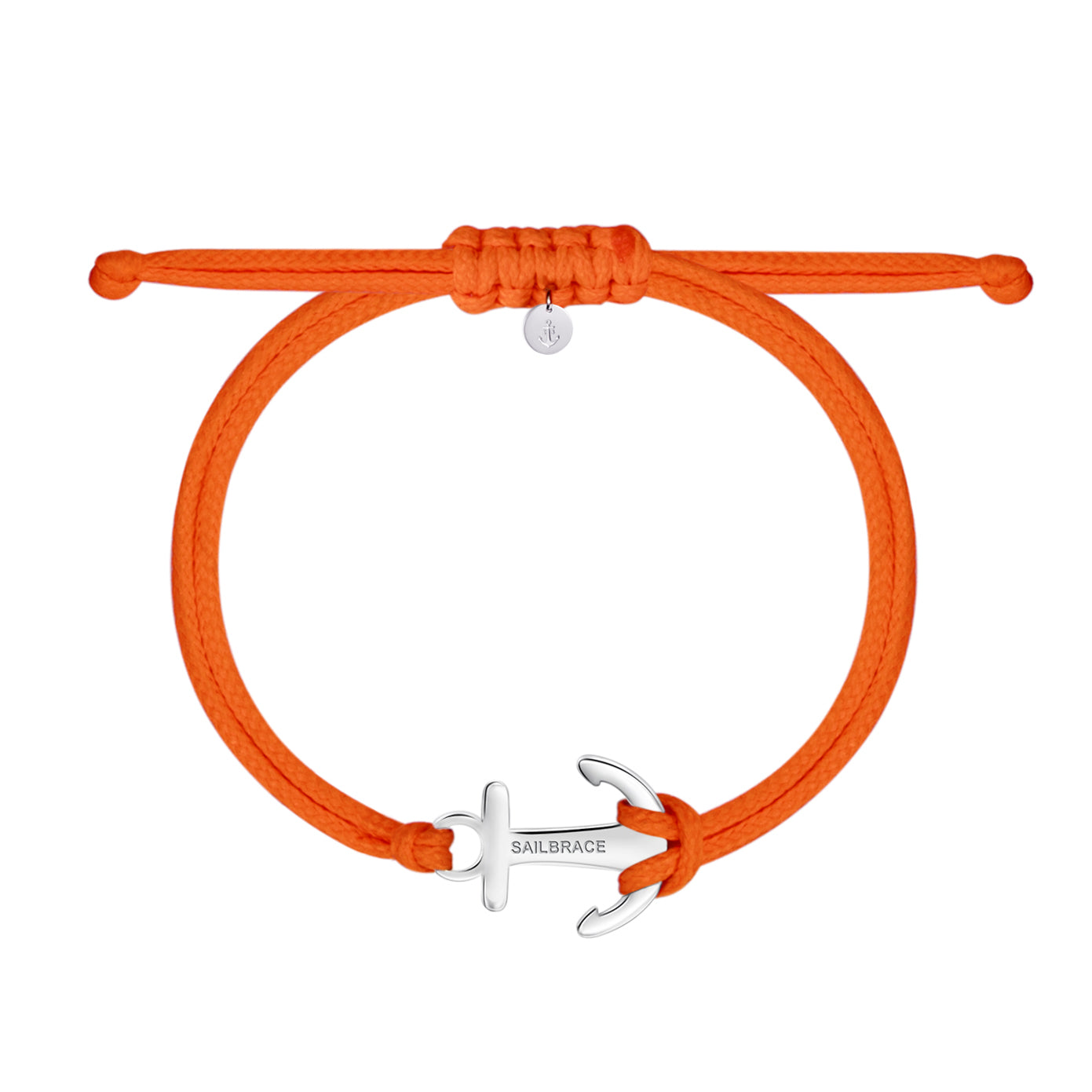 Orange Neon Anker Armband