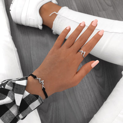 Bague Silver Mountain