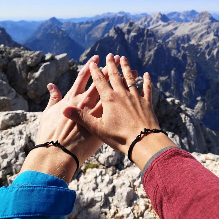 Beads Bracelet Mountain Friendship Bracelet Pattern Red String