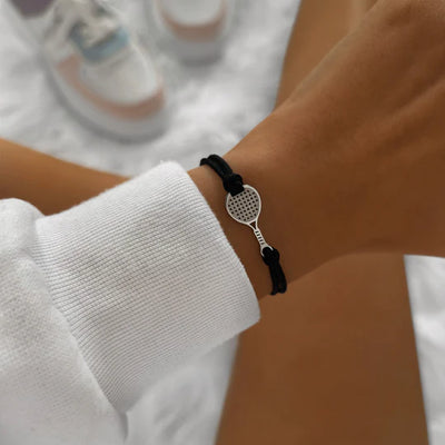 Silver Padel Love Bag