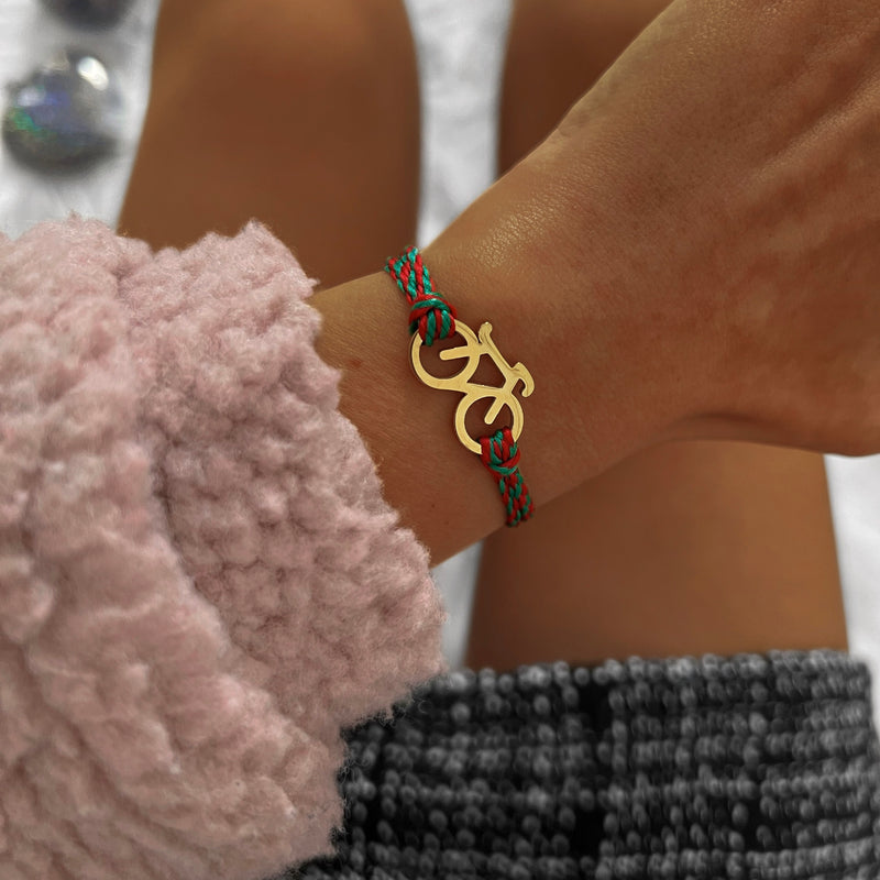 Christmas Bike Bracelet