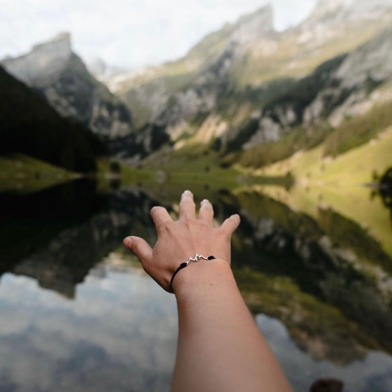 Confezione bracciale e anello Silver Mountain