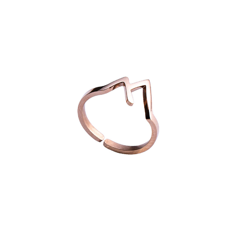 Anello Rose Gold Mountain 